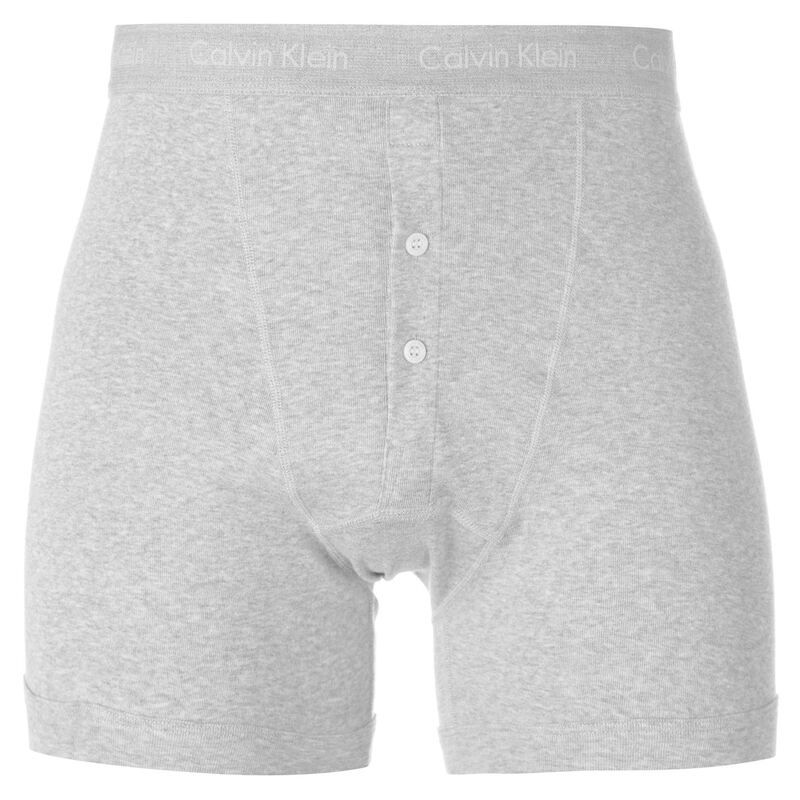 カルバンクライン メンズ アンダーウェア ボクサーパンツ Calvin Klein Boxer Briefs x1 Grey グレー