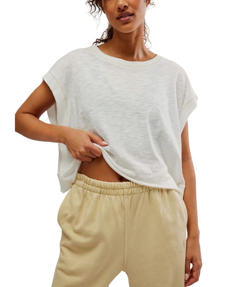 フリーピープル レディース トップス シャツ Tシャツ FP Movement My Time Tee White ホワイト 12,565円