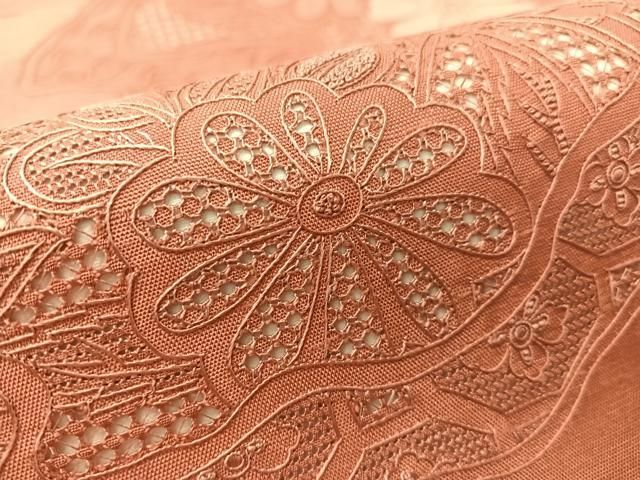 平和屋着物○中国三大刺繍 相良刺繍 蘇州刺繍 総刺繍 訪問着