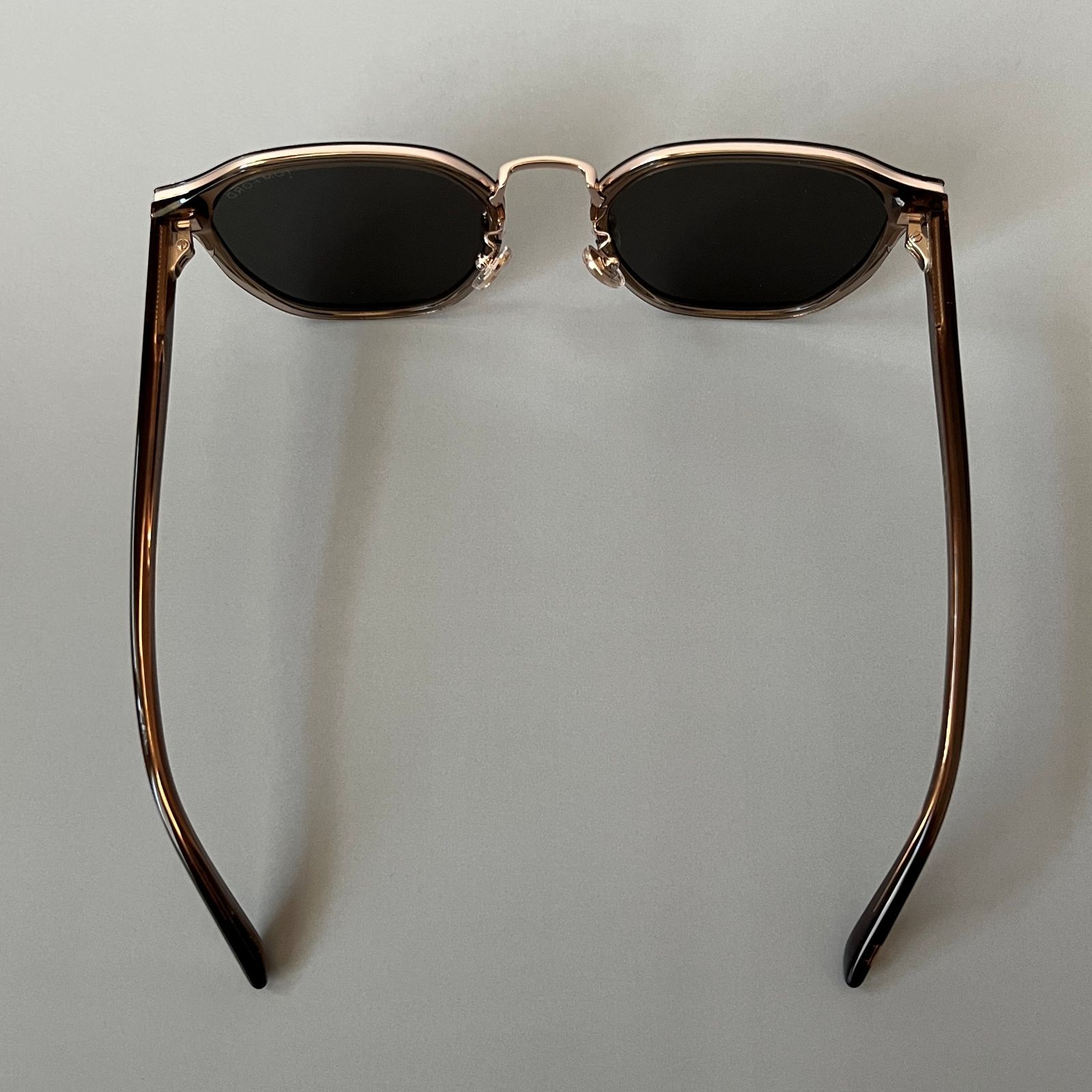 トムフォード サングラス TOM FORD クラウンパント 新品 クリア
