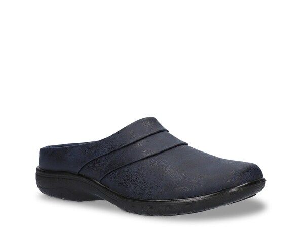 イージーストリート レディース シューズ スリッポン・ローファー Easy Street Swing Comfort Mule Navy ネイビー
