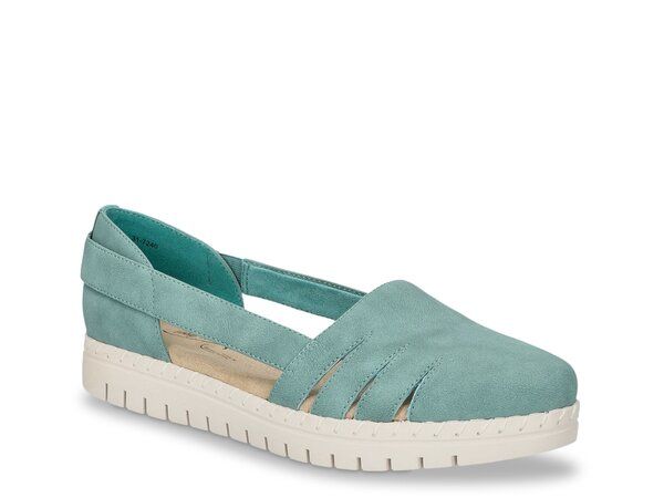 イージーストリート レディース シューズ スリッポン・ローファー Easy Street Bugsy SlipOn Turquoise ターコイズ