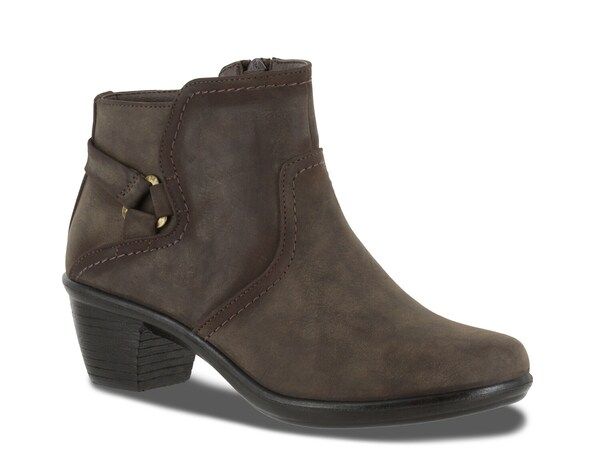 イージーストリート レディース シューズ ブーツ・レインブーツ Easy Street Dawnta Bootie Ash Brown アッシュ