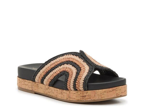マークフィッシャー レディース シューズ サンダル プラットフォーム Marc Fisher Eriney Platform Sandal BlackBeigeTan ブラック 13,104円