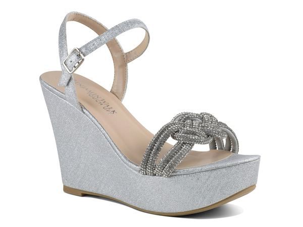 ベンジャミンウォーク レディース シューズ サンダル ミニ Touch Ups by Benjamin Walk Gemini Wedge Sandal Silver Metallic シルバー 14,476円