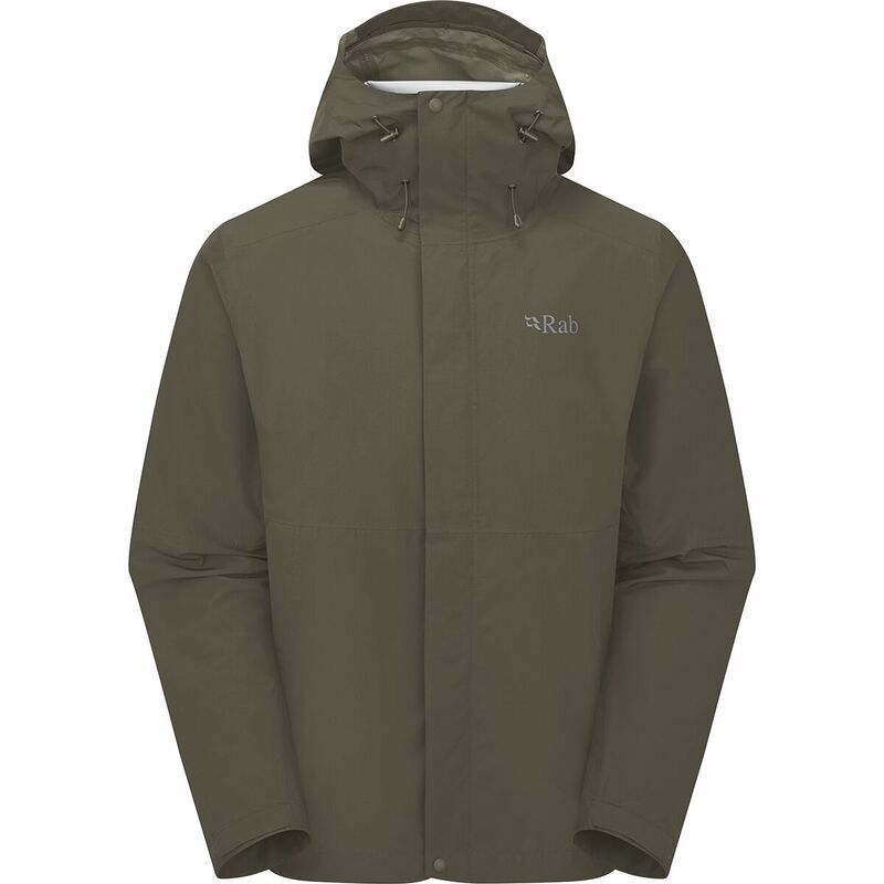 ラブ メンズ アウター ジャケット・ブルゾン ダウン ジャケット Rab Downpour Jacket Mens Army アーミー