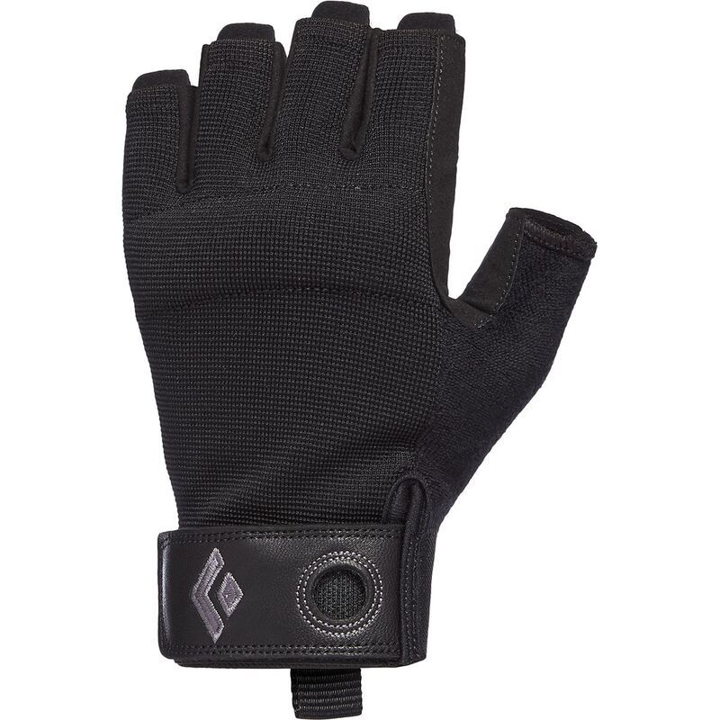 ブラックダイヤモンド メンズ アクセサリー 手袋 Black Diamond Crag HalfFinger Glove Black ブラック 7,441円