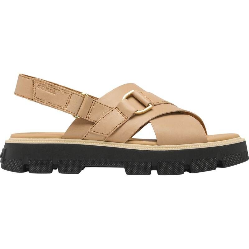 ソレル レディース シューズ サンダル SOREL Rein CB Crisscross Sandal Womens Honest BeigeBlack ブラック