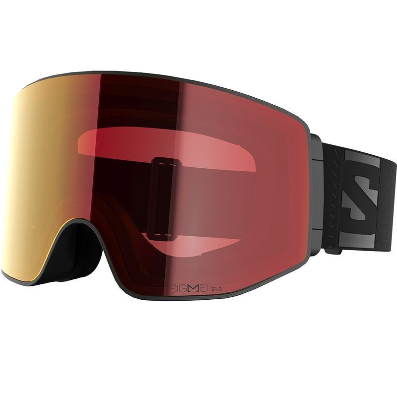 サロモン メンズ アクセサリー サングラス・アイウェア Salomon Sentry Prime Sigma Photochromic Goggles BlackPoppy RedLight Blue
