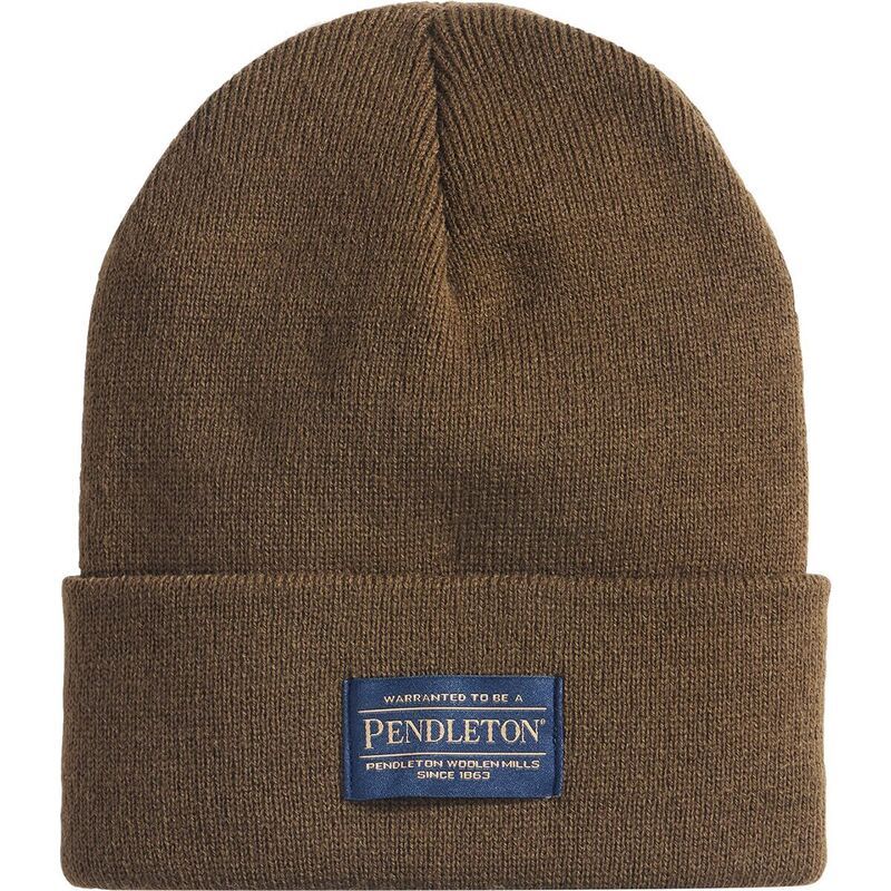 ペンドルトン メンズ アクセサリー 帽子 Pendleton Beanie Olive オリーブ