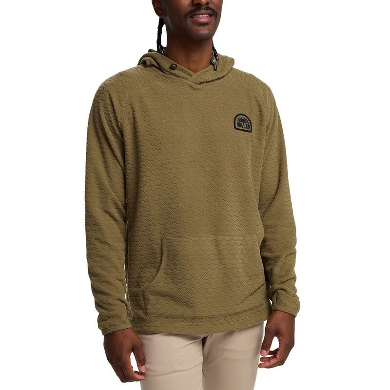 ハウラーブラザーズ メンズ アウター パーカー・スウェット フリース パーカー Howler Brothers Palo Duro Fleece Hoodie Mens Mountain GridFa
