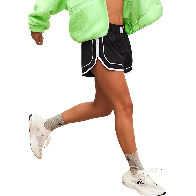 フリーピープル レディース ボトムス カジュアルパンツ FP Movement Varsity Blues Short Womens Black Combo ブラック