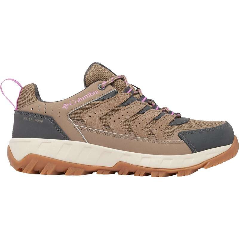 コロンビア レディース シューズ スニーカー Columbia Strata Trail Low WP Shoe Womens Wet SandBerry Patch サンド
