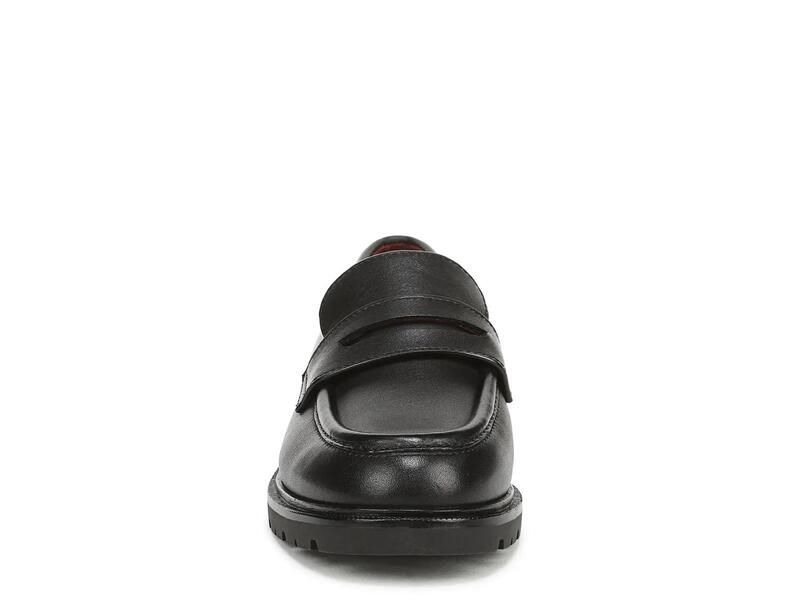 ヴィンス レディース シューズ スリッポン・ローファー VinceSiena Penny Loafer Womens Black Leather ブラック