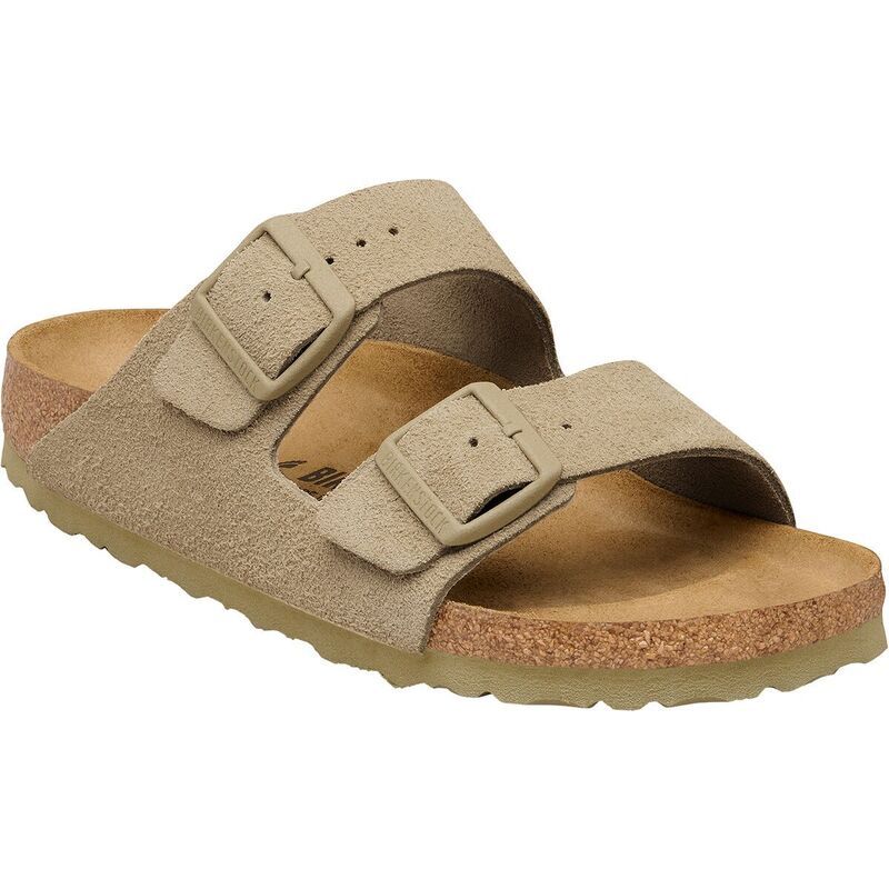 ビルケンシュトック メンズ シューズ サンダル スエード Birkenstock Arizona Suede Sandal Mens Faded Khaki Suede カーキ