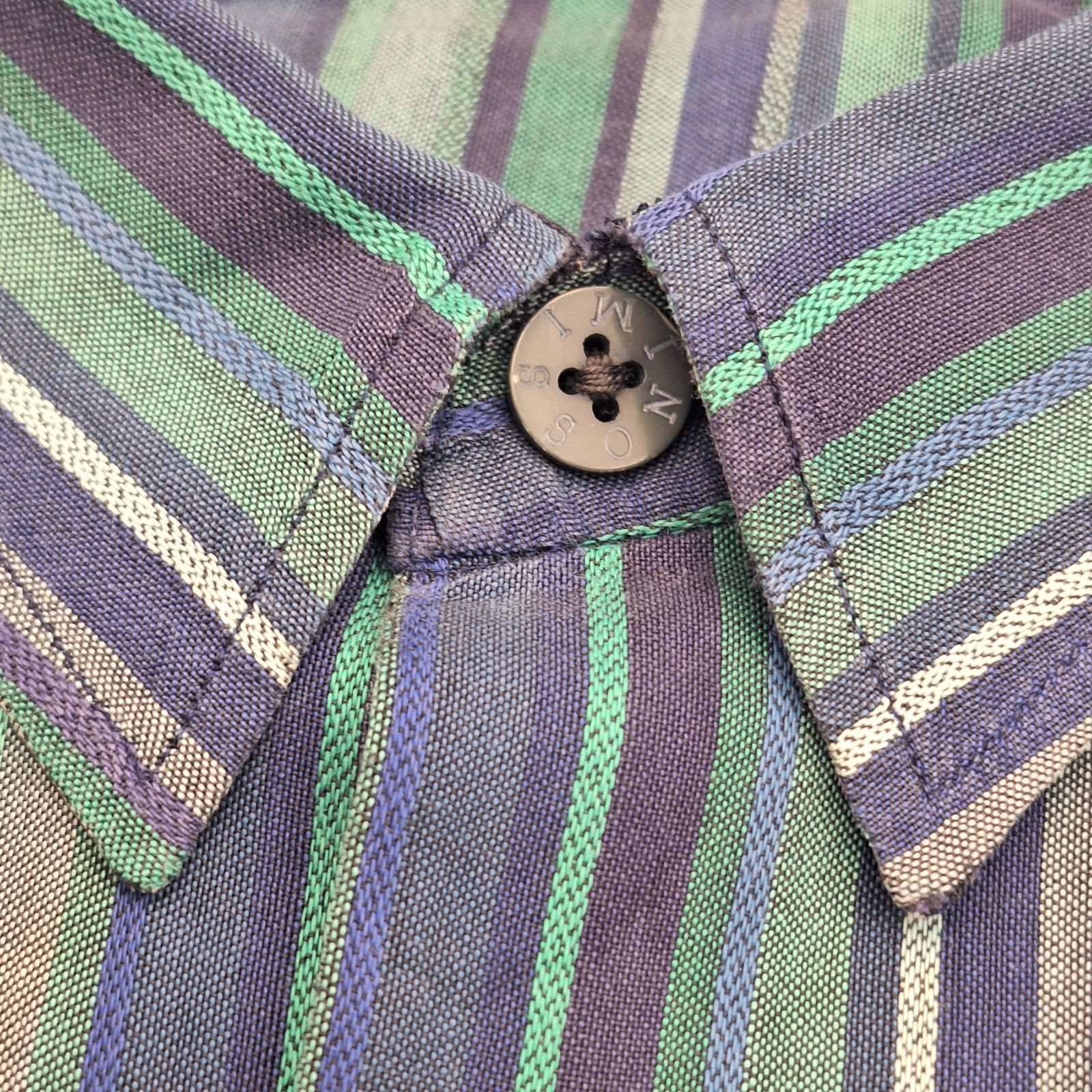 ミッソーニ MISSONI シャツ 長袖 総柄 マルチカラー ストライプ