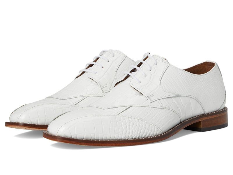 ステイシーアダムス メンズ シューズ オックスフォード レース Stacy Adams Tristano Bike Toe LaceUp White ホワイト 25,752円