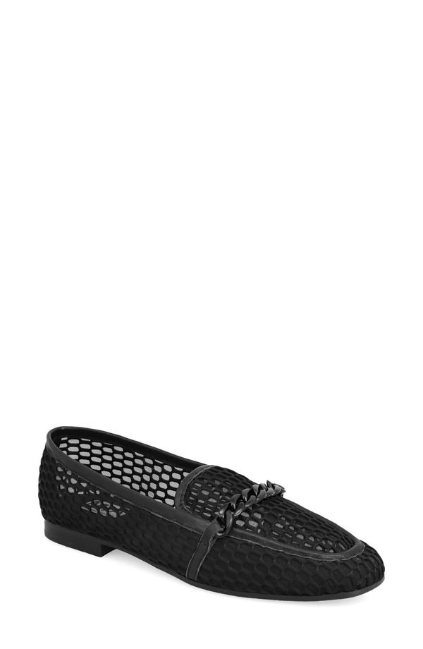 ミア レディース シューズ スリッポン・ローファー メッシュ MIA Bailee Mesh Loafer Black ブラック
