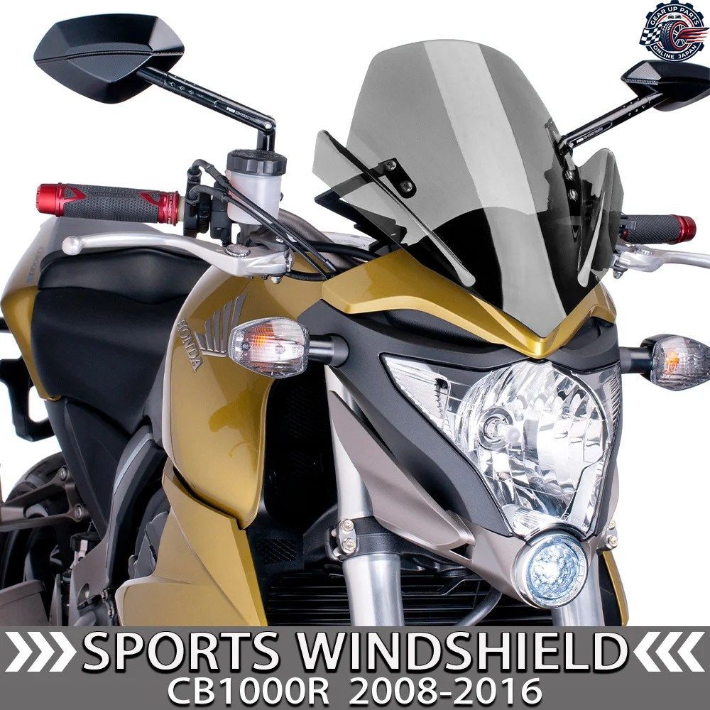 ホンダ CB1000R CB1000-R 2008-2010 2009 モーターサイクル スポーツ ウインドシールド フェアリング ウインドスクリーン ウインドディフレ 9,274円