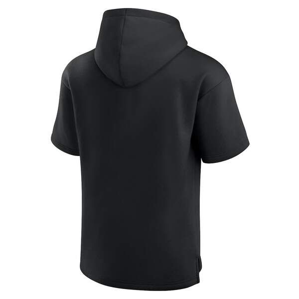 ファナティクス メンズ アウター パーカー・スウェット Mens Fanatics Black Detroit Red Wings Elements Ready Short Sleeve Pullov