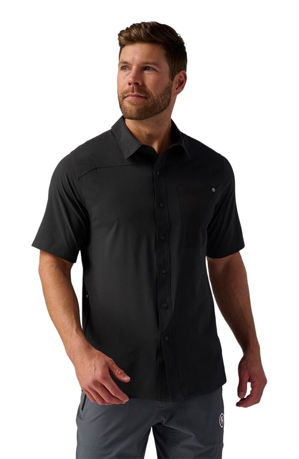 バックカントリー メンズ トップス シャツ 半袖 ジャージー Backcountry Slickrock ShortSleeve ButtonUp Jersey Mens Black ブラック 16,546円