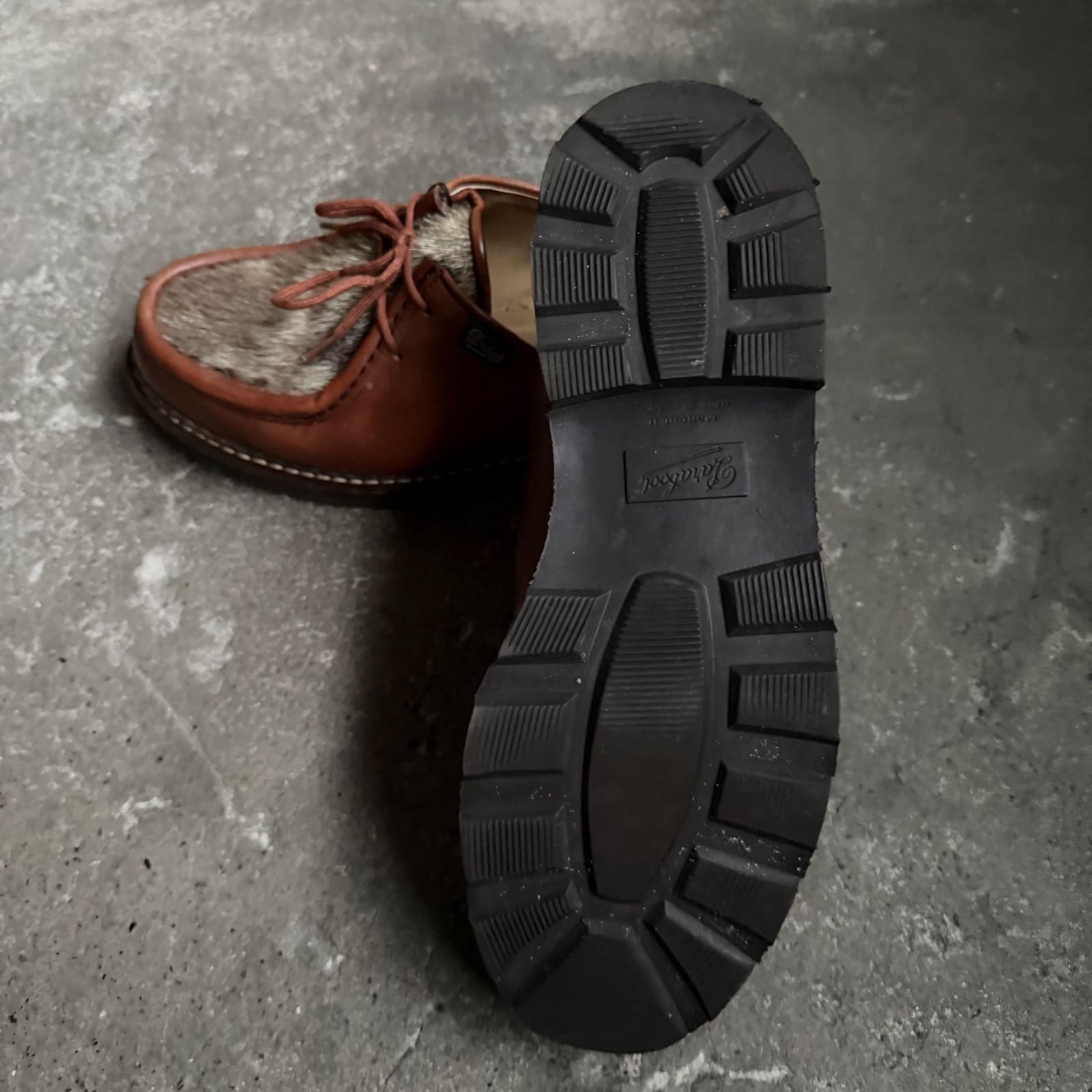 Paraboot MICHAEL PHOQUE アザラシ毛 廃盤モデル ブラウン 41