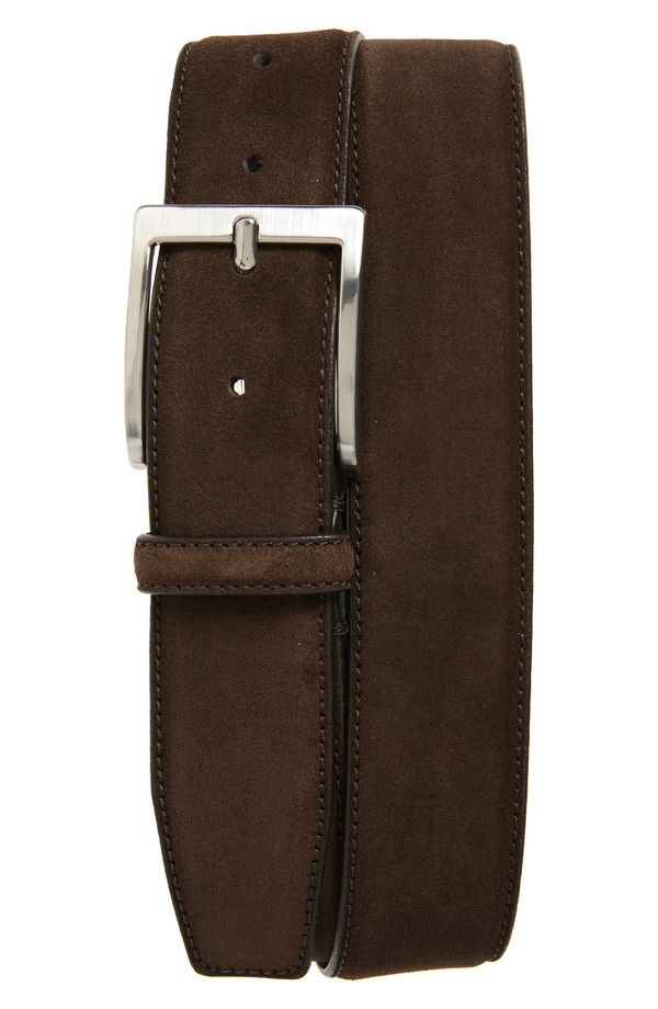 トゥーブート メンズ アクセサリー ベルト スエード TO BOOT NEW YORK Suede Belt Suede Alaska Dark Brown ブラウン