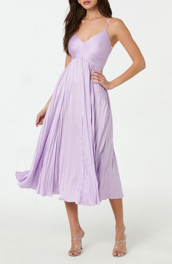 アストール レディース トップス ワンピース ミディ ASTR the Label Maeve Midi Dress Lilac ライラック 23,532円