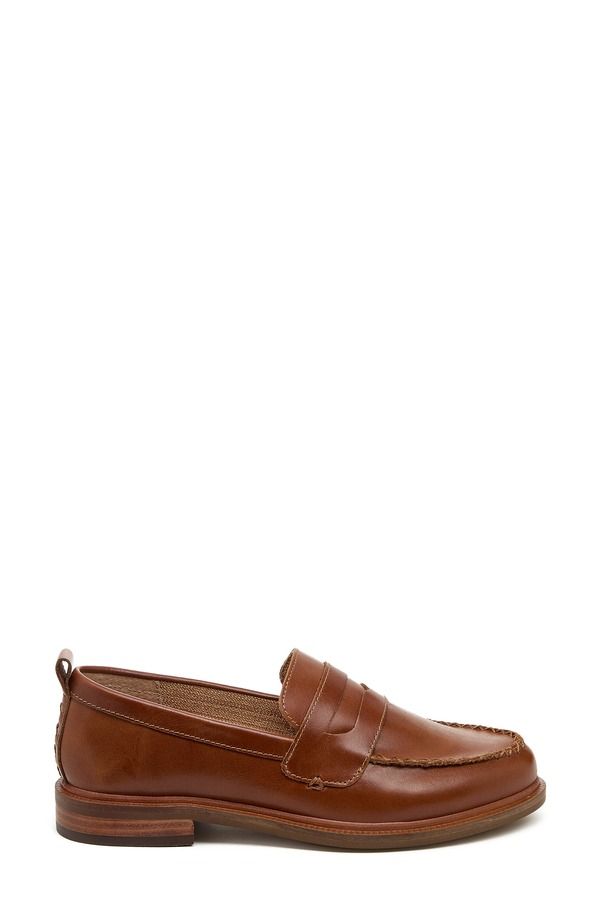 ケルシーダッガー レディース シューズ スリッポン・ローファー Kelsi Dagger Brooklyn Lens Penny Loafer Caramel