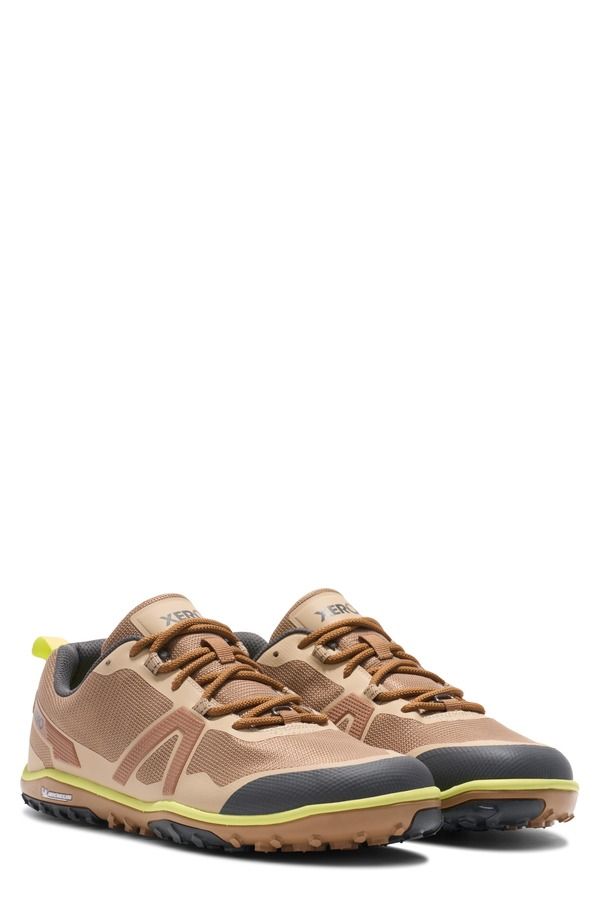 ゼロシューズ メンズ スニーカー XERO SHOEScrambler Low EV Trail Running Shoe Dark Irish Cream Sunny Lime クリーム
