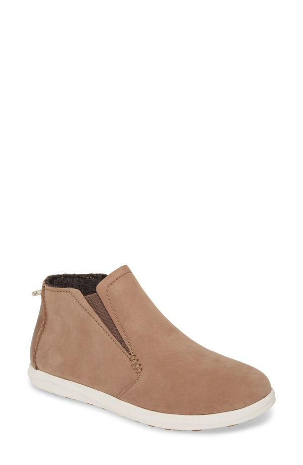 オルカイ レディース シューズ スニーカー ブーツ OluKai Hawaiiloa Manu Hope Waterproof Sneaker Bootaupe Grey Leather グレー