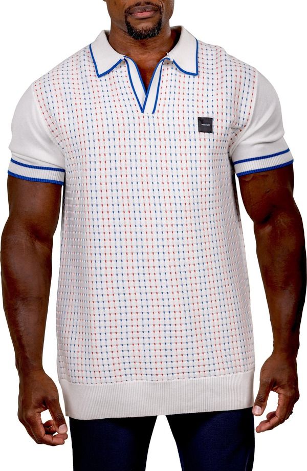 マセオ メンズ トップス ポロシャツ Maceoo Ascension 0087 Polo White ホワイト 32,370円