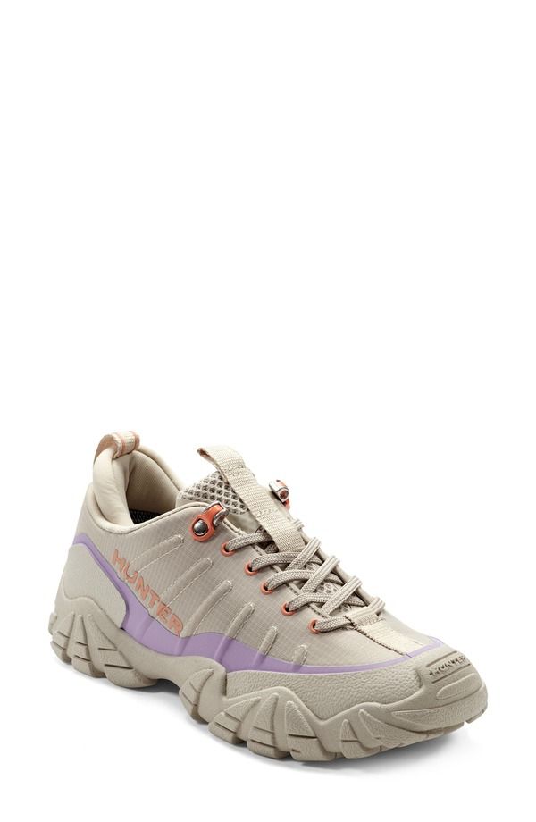 ハンター レディース シューズ スニーカー Hunter Sara Waterproof Sneaker Light Natural 110