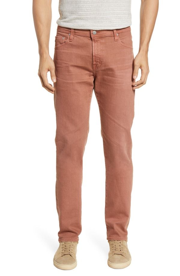 エージー メンズ ボトムス デニムパンツ スリムフィット ジーンズ AG Tellislim Fit Jeans 7 Yearsulfur Worn Copper