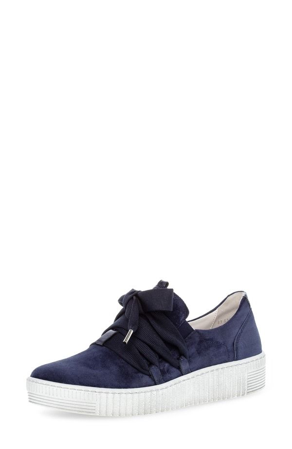 ガボール レディース シューズ スニーカー プラットフォーム Gabor 43333 Platform Sneaker Marine