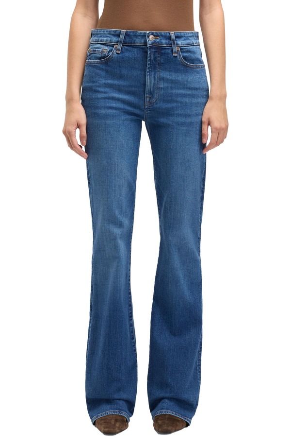 セブンフォーオールマンカインド レディース シューズ ブーツ・レインブーツカット ジーンズ 7 For All Mankind The Leggy Bootcut Jeans Moonwater 43,080円