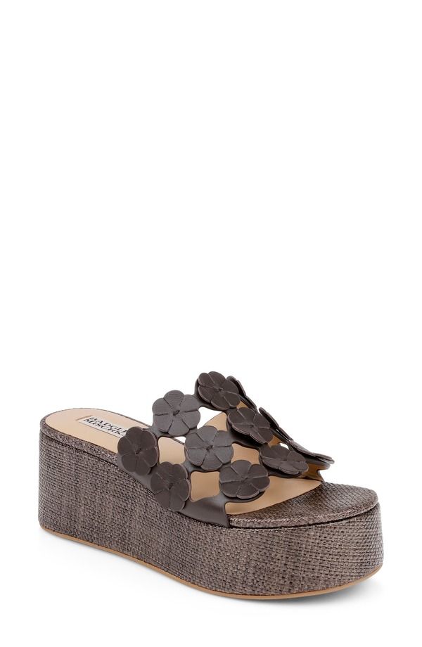 バッドグレイミッシカ レディース シューズ サンダル プラットフォーム Badgley Mischka Collection Wendall Platform Wedge Slide Sandal B