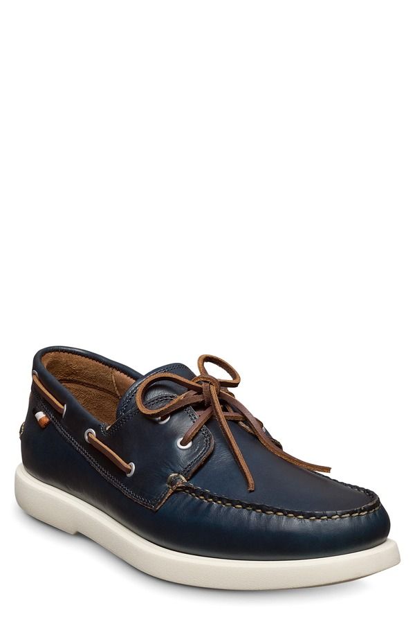 アレン エドモンズ メンズ シューズ スリッポン・ローファー Allen Edmonds Panama Boat Shoe Navy ネイビー