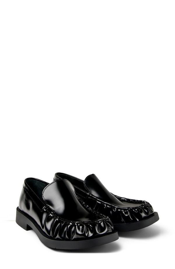 カンペール レディース シューズ スリッポン・ローファー Camper Lab 1978 Aqua Loafer Dark Black ブラック