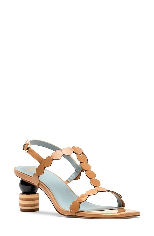 フランセスバレンタイン レディース シューズ ヒール サンダル Frances Valentine Kiki Heart Strap Sandal Camel キャメル 74,140円