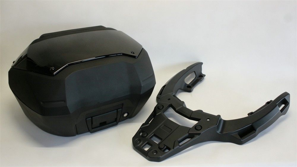 FORZA用 forza 250 2018-2026 mf13 mf15 mf17 adv350 アルミ マルチ リアキャリア D &50リットル トップケース黒
