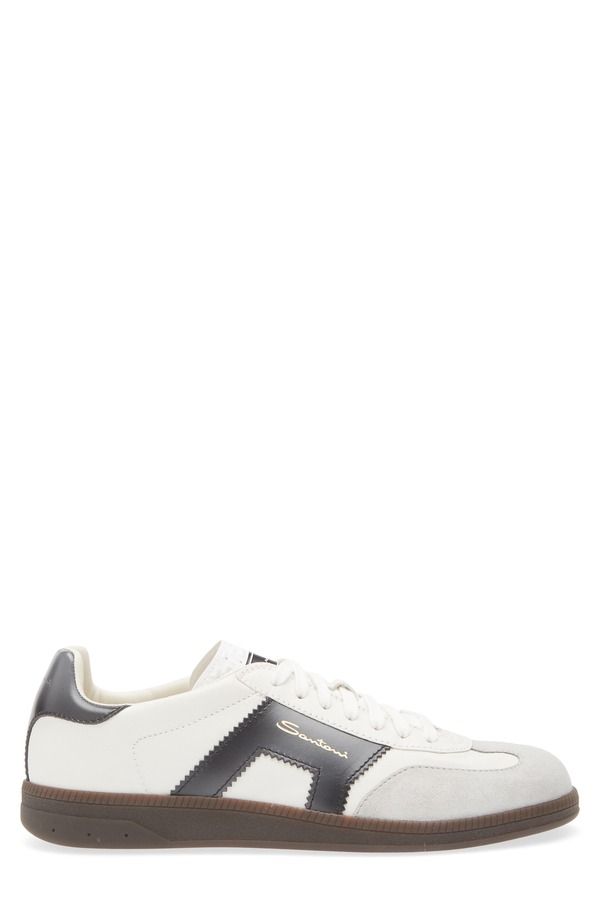 サントーニ メンズ シューズ スニーカー Santoni DBS Oly Sneaker White ホワイト