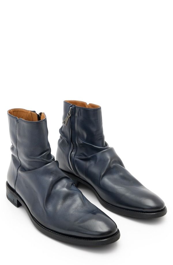 ジョンバルベイトス メンズ シューズ ブーツ・レインブーツ John Varvatos Morrison Sharpei Boot Navy ネイビー