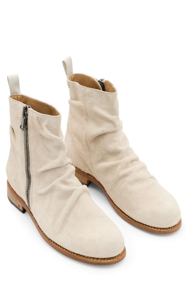 ジョンバルベイトス メンズ シューズ ブーツ・レインブーツ John Varvatoslouchy Zip Boot China White ホワイト
