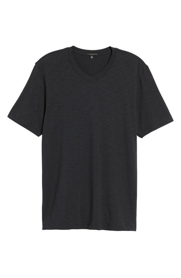 トラビスマヒュー メンズ トップス Tシャツ TravisMathew Cloud Trim Fit Slubbed TShirt Black ブラック