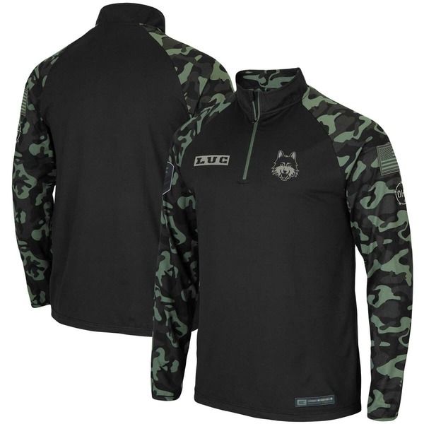 コロシアム メンズ アウター ジャケット・ブルゾン Mens Colosseum Black Loyola Chicago Ramblers OHT Military Appreciation Tak 15,680円