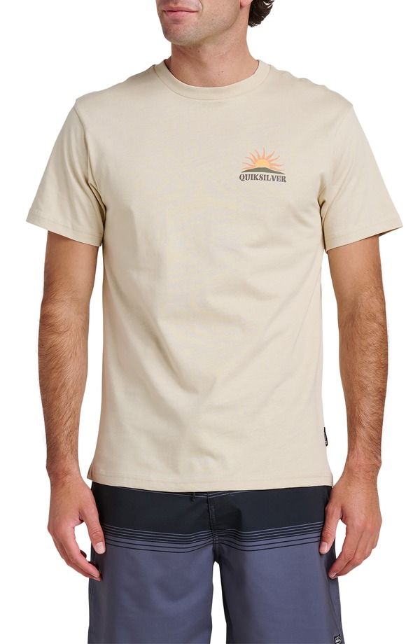 クイックシルバー メンズ トップス Tシャツ グラフィック Quiksilver Dawn Patrol Graphic TShirt Moonstruck