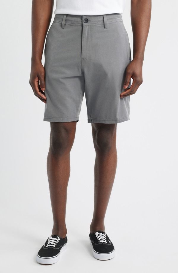 オニール メンズ ボトムス ハーフパンツ・ショーツ ショートパンツ ONeill Reserve Light Check 19Inch Wateresistant Hybrid Shorts Dark
