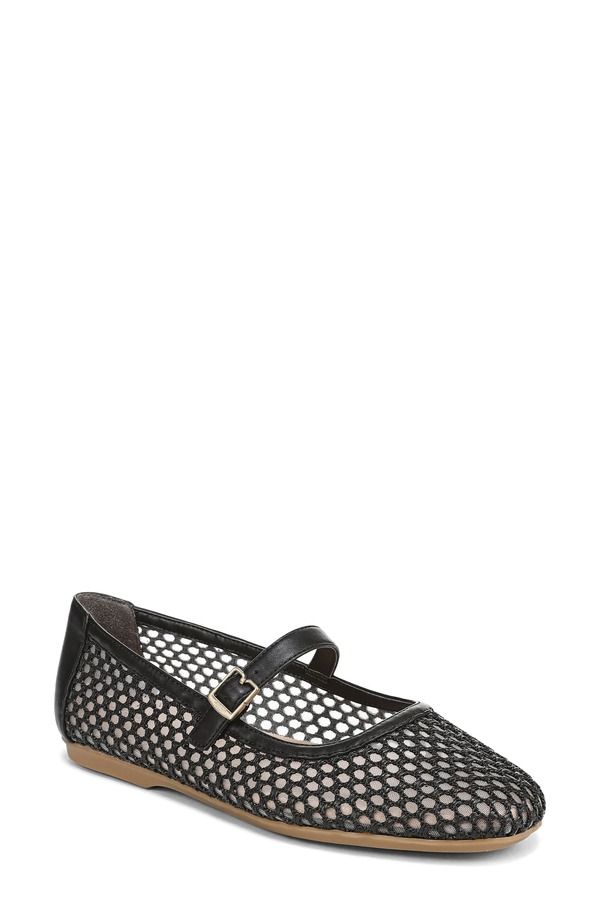 ドクター・ショール レディース シューズ パンプス メッシュ Dr Scholls Wren Mesh Mary Jane Flat Black ブラック