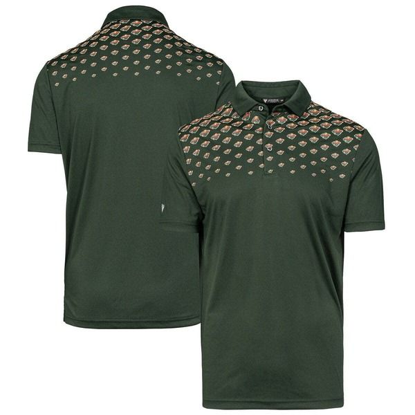 レベルウェア メンズ トップス ポロシャツ Mens Levelwear Hunter Green Minnesota Wild NHL x PGA Original Polo Hunter Gree